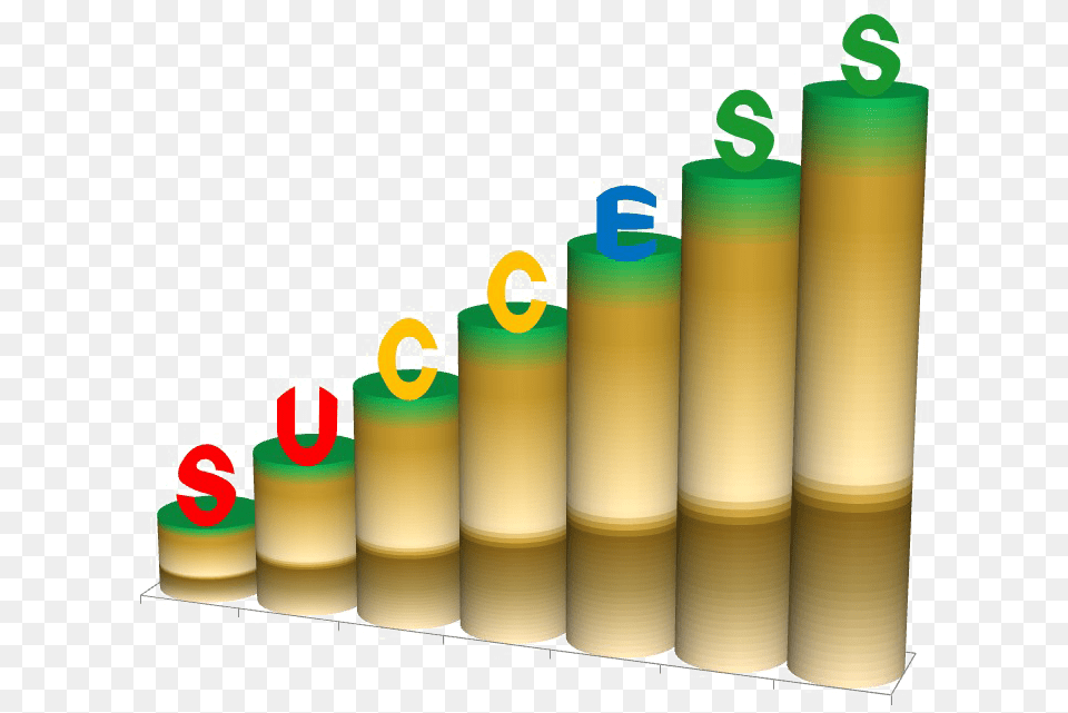 Transparent Success Success Ladder, Candle, Cosmetics, Lipstick, Cylinder Free Png Download