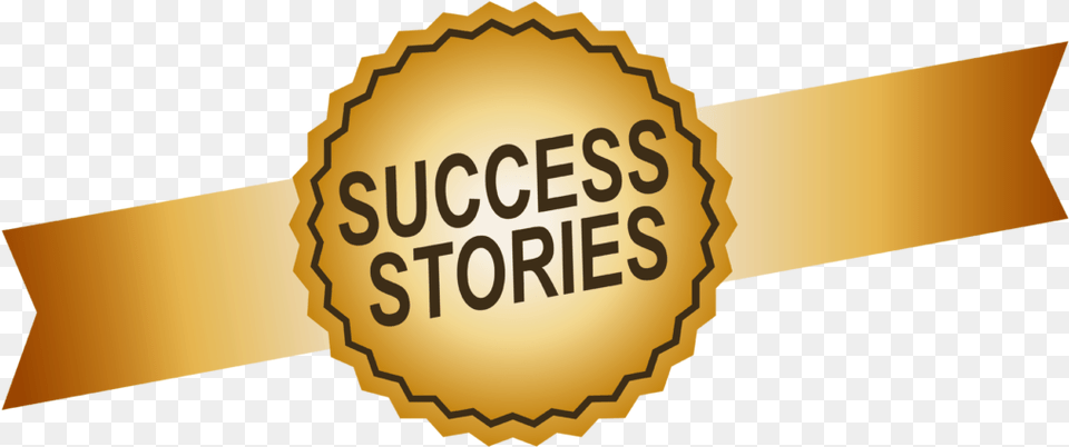 Transparent Sucess Success Stories, Badge, Gold, Logo, Symbol Free Png