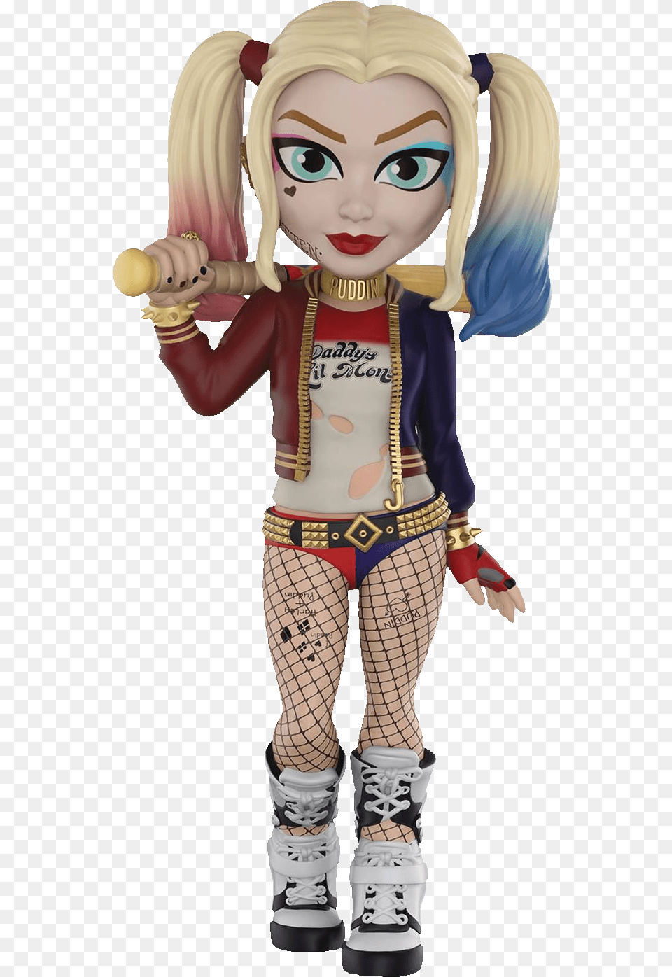 Transparent Suicide Squad Harley Quinn, Book, Clothing, Comics, Footwear Free Png