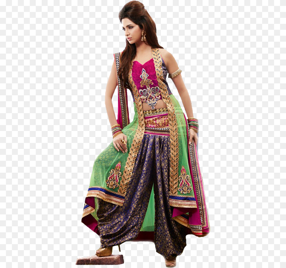 Transparent Suits Shalwar Kameez Design, Adult, Female, Person, Silk Free Png Download
