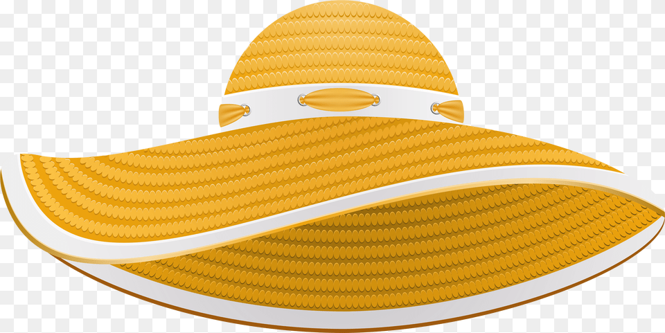 Transparent Summer Clipart Sun Hat Clip Art, Clothing, Sun Hat, Appliance, Ceiling Fan Png Image