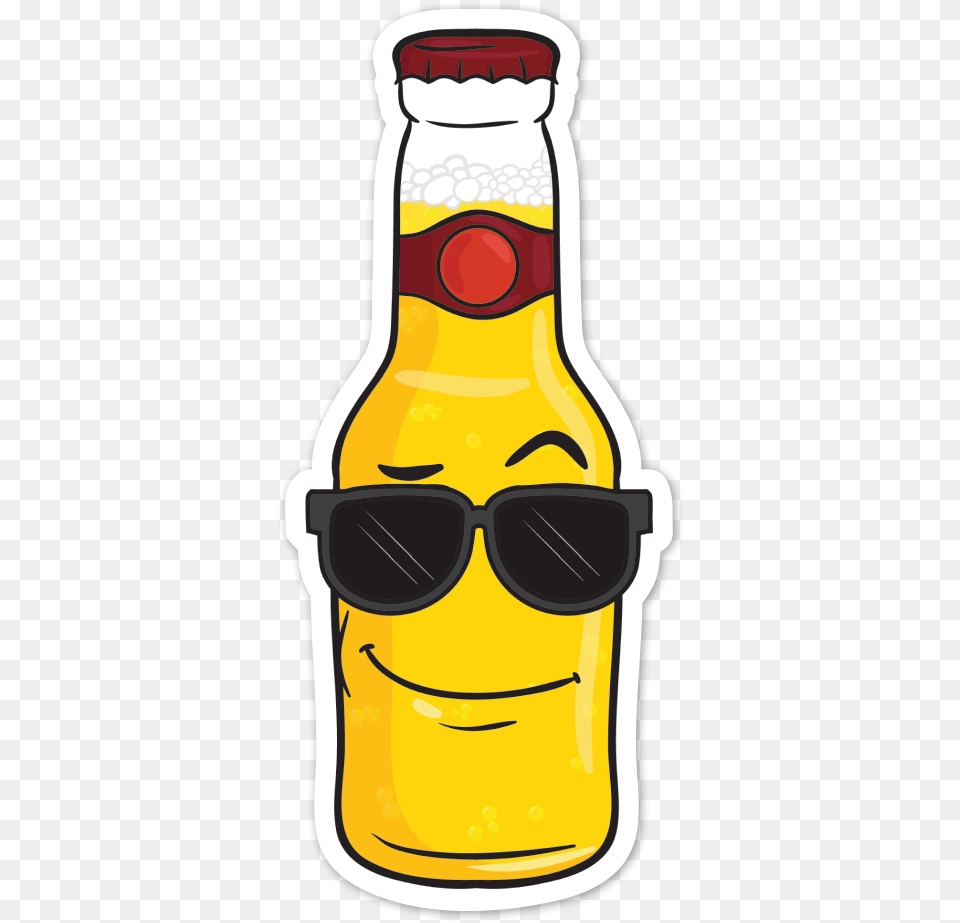 Summer Emoji Beer Bottle Emoji, Alcohol, Beer Bottle, Beverage, Lager Free Transparent Png