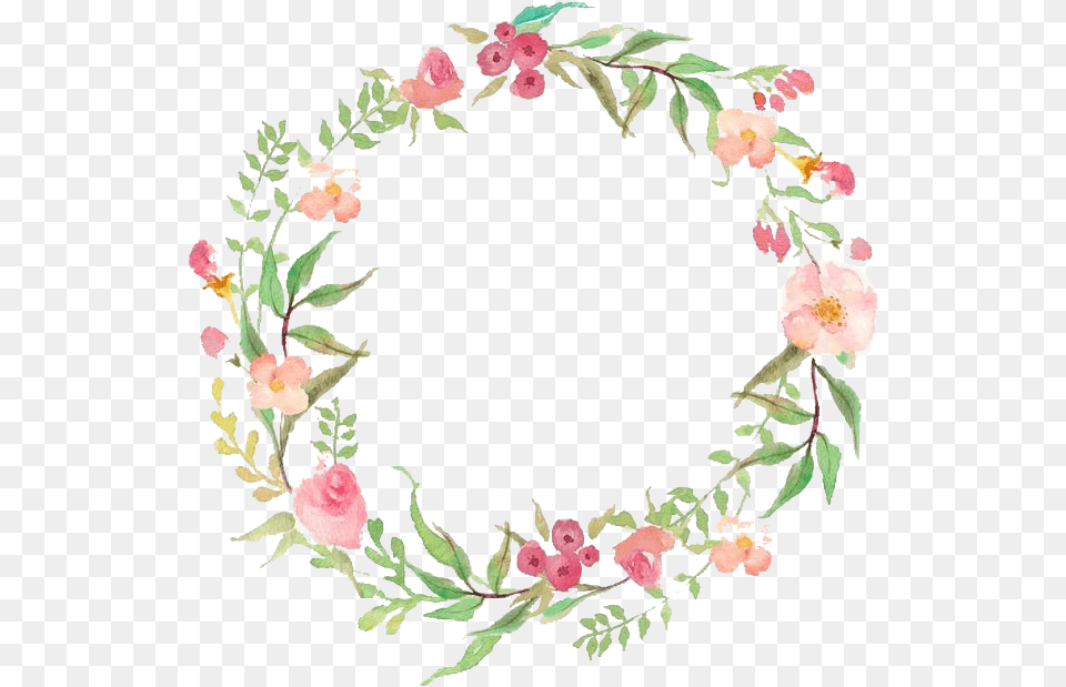 Summer Flowers Clipart Watercolor Wreath Flower, Art, Floral Design, Graphics, Pattern Free Transparent Png