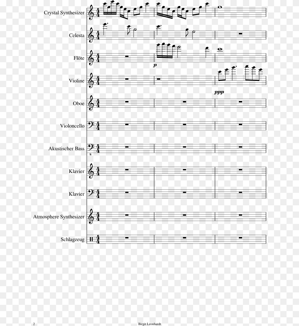 Transparent Sun Beams Sheet Music, Gray Free Png