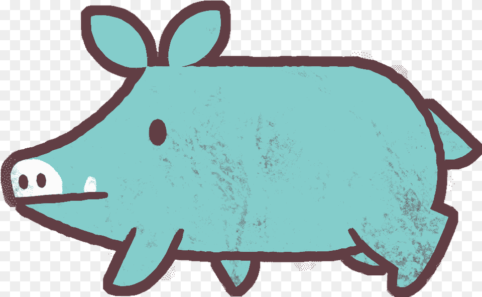 Transparent Sun Gif Cartoon, Animal, Mammal, Pig, Hog Png