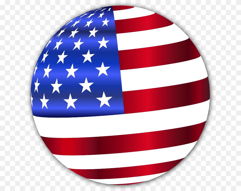 Transparent Sun Glare Bandera Estados Unidos, American Flag, Flag, Sphere Free Png