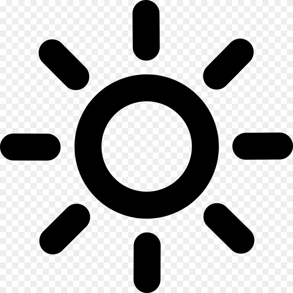Transparent Sun Icon Icon Brightness Png Image
