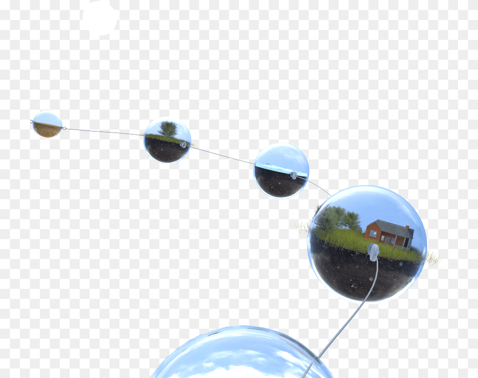 Transparent Sun Reflection Reflection, Sphere, Bubble Free Png