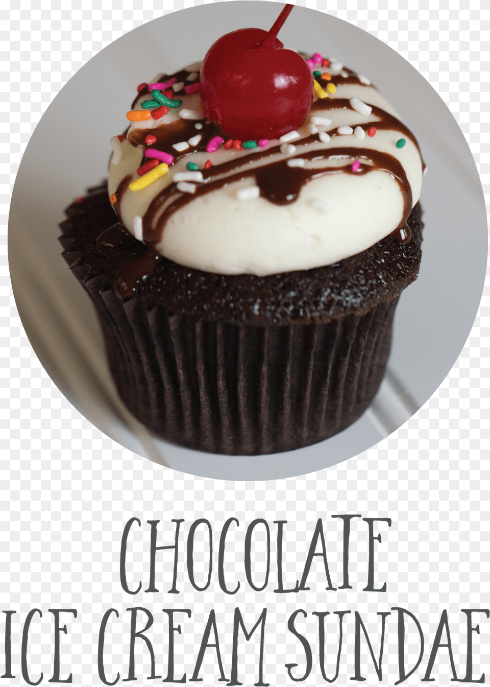 Transparent Sundae Cupcake, Food, Cake, Cream, Dessert Png Image