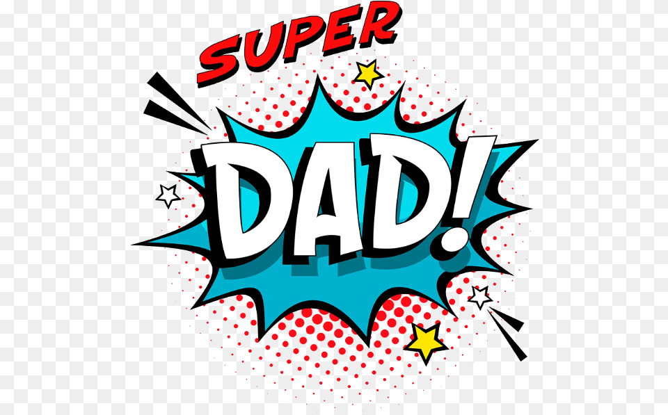 Super Dad Comic Speech Bubble Wtf, Logo, Advertisement, Poster Free Transparent Png