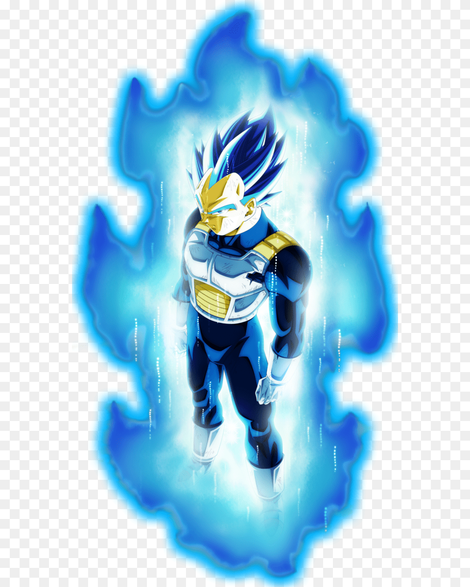 Super Saiyan Blue Vegeta Ssj Blue Evolution, Book, Comics, Publication, Art Free Transparent Png