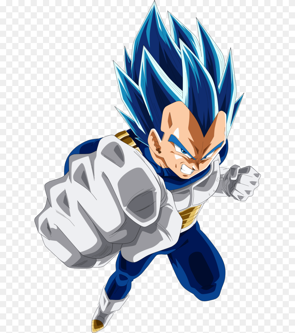 Transparent Super Saiyan Blue Vegeta Ssj Blue Evolution, Book, Comics, Publication, Baby Png