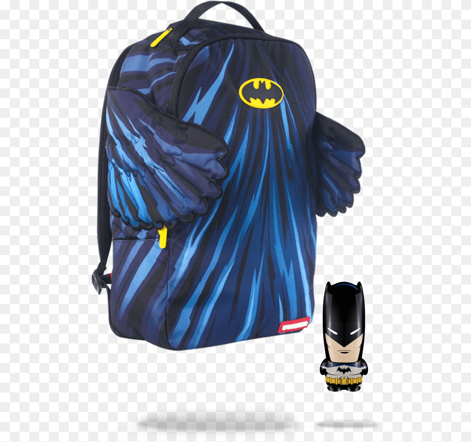 Transparent Superhero Cape Sprayground Batman Backpack, Bag, Accessories, Handbag Png Image