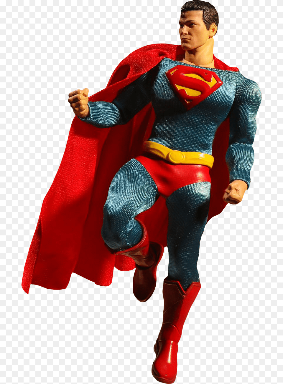 Transparent Superhero Cape Superman, Clothing, Adult, Person, Man Free Png Download