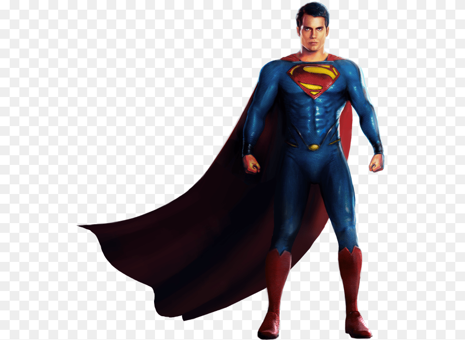 Transparent Superman Cape Man Of Steel Transparent, Clothing, Adult, Female, Person Free Png