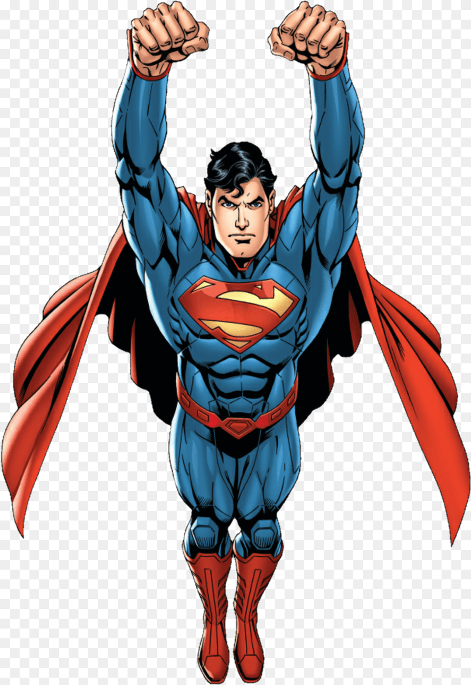 Transparent Superman Clipart Superman New 52, Book, Comics, Publication, Adult Free Png Download