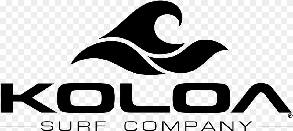 Transparent Surfing Clipart Black And White Koloa Surf Company Logo, Clothing, Hat, Text Free Png