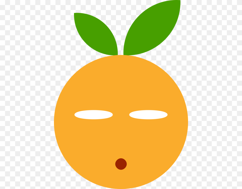 Transparent Surprised Face Emoji Emoticon, Produce, Citrus Fruit, Food, Fruit Png