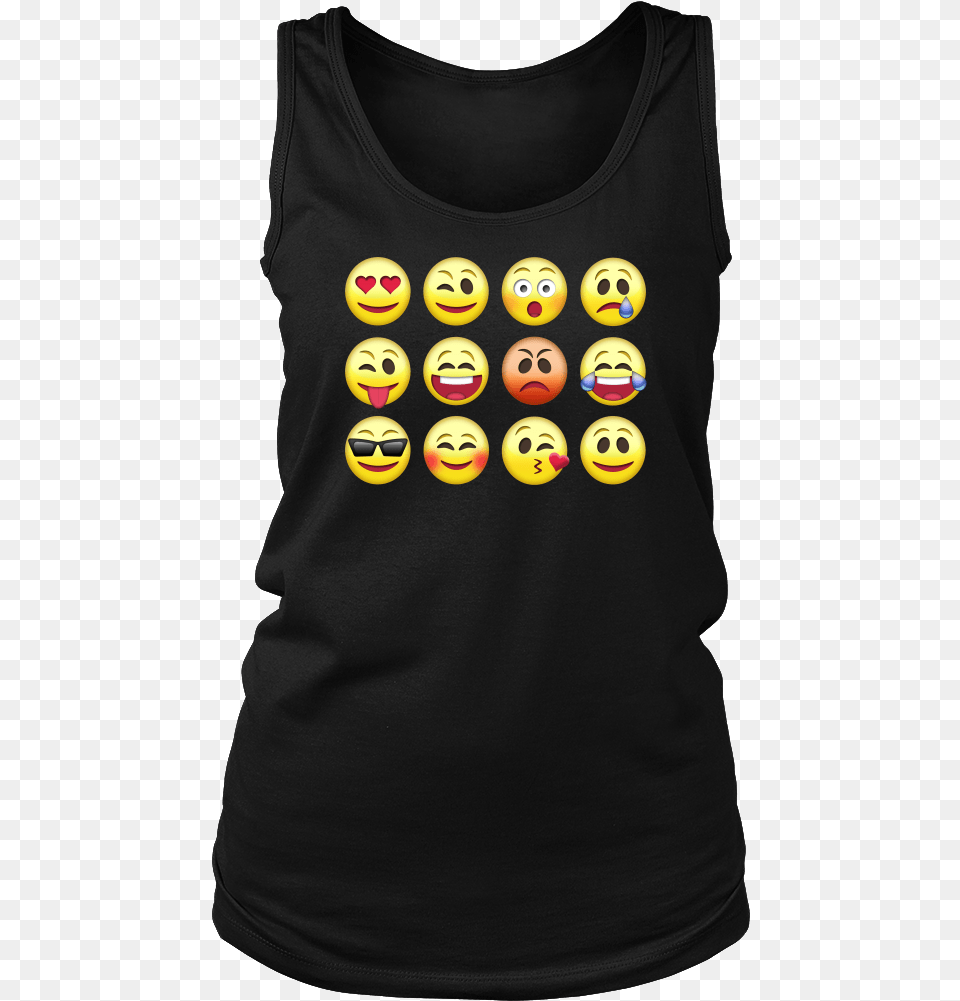 Transparent Sushi Emoji Smiley, Clothing, T-shirt, Tank Top, Adult Png Image