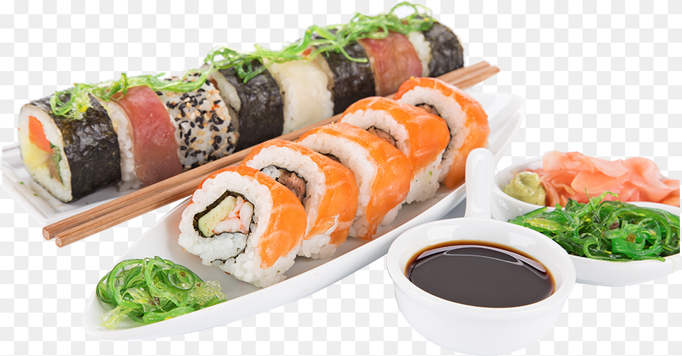 Sushi Roll Sushi Dish, Food, Meal, Lunch Free Transparent Png