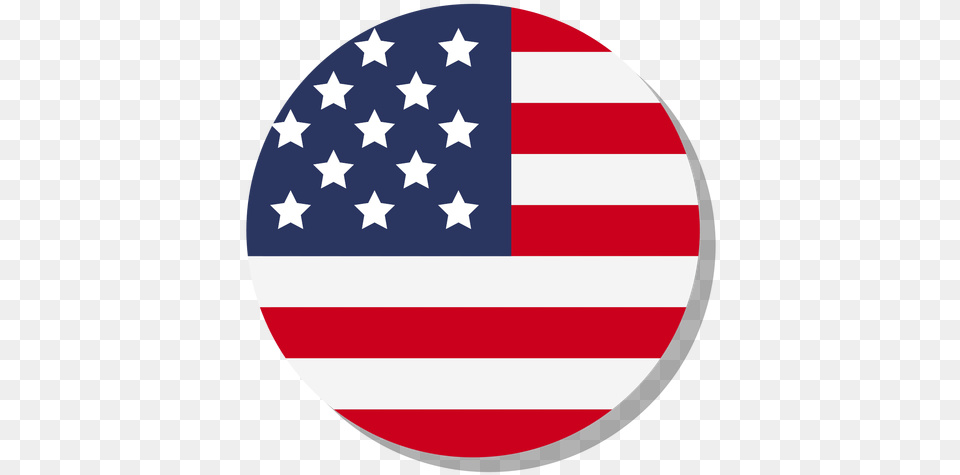 Transparent Svg Vector File American Flag Circle Icon, American Flag Png Image