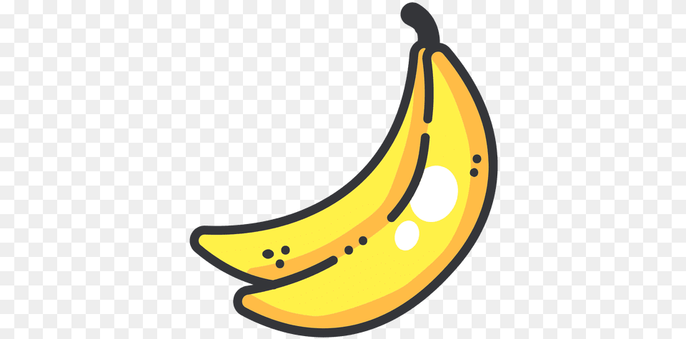 Transparent Svg Vector File Banana, Food, Fruit, Plant, Produce Png Image