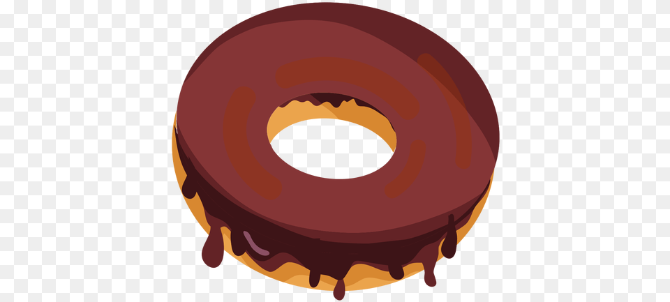 Transparent Svg Vector File Chocolate Donut Transparent, Food, Sweets Png Image