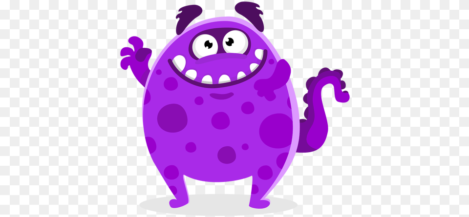 Transparent Svg Vector File Cute Monster, Purple, Nature, Outdoors, Snow Png Image