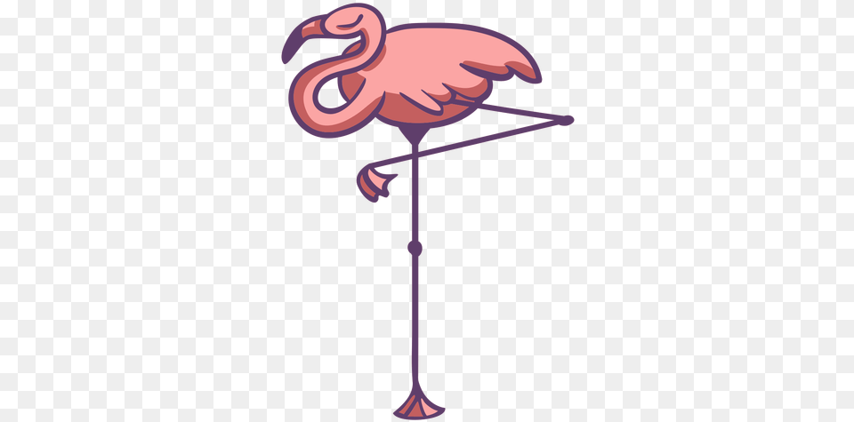 Transparent Svg Vector File Greater Flamingo, Animal, Bird, Cross, Symbol Free Png