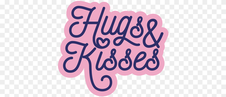 Transparent Svg Vector File Hugs Kisses Vector, Text, Dynamite, Weapon, Handwriting Free Png