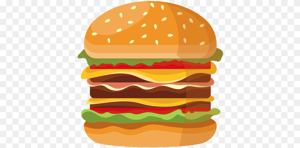 Transparent Svg Vector File Icono De Hamburguesa, Burger, Food, Birthday Cake, Cake Png Image