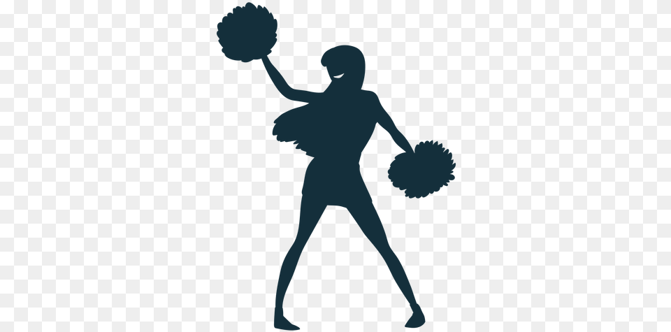 Transparent Svg Vector File Silhouette Cheerleader, Dancing, Leisure Activities, Person Free Png