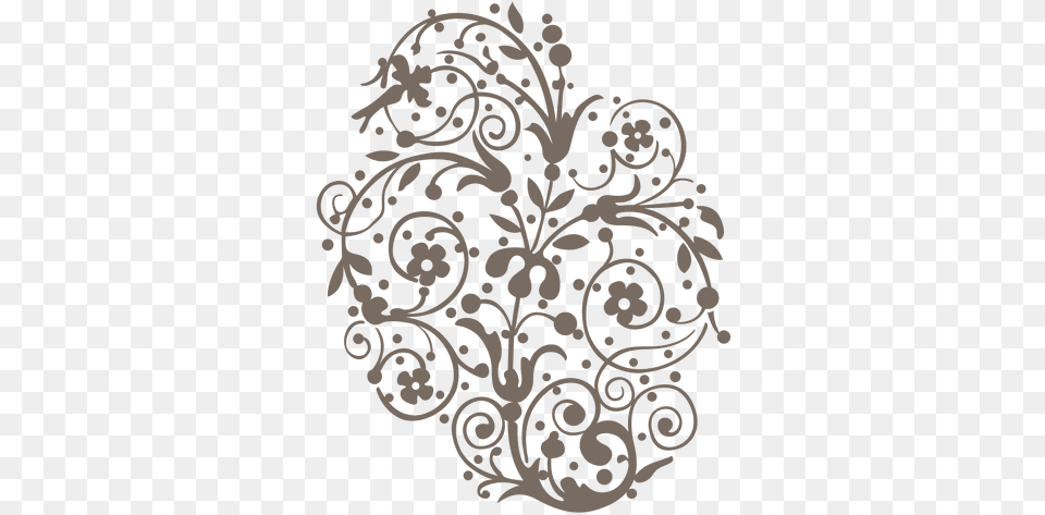 Transparent Svg Vector File White Flower Decoration Transparent, Pattern, Art, Floral Design, Graphics Png Image