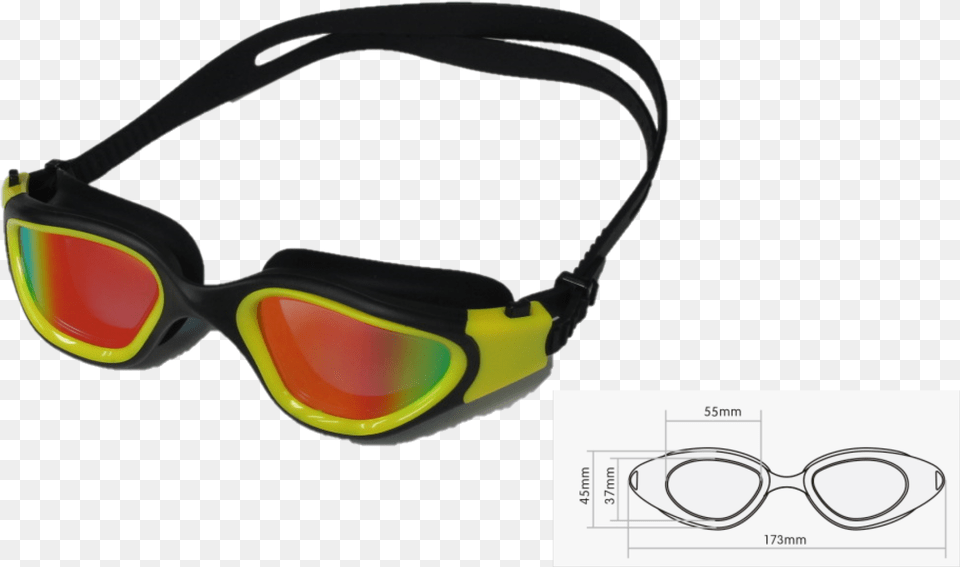 Transparent Swim Goggles 3d Glass, Accessories, Sunglasses, Glasses Png
