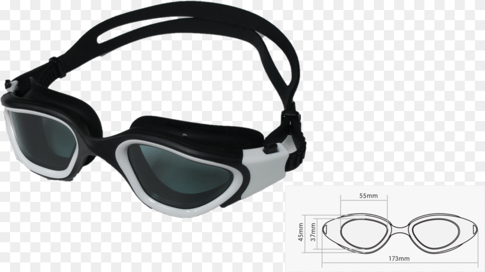 Transparent Swim Goggles Sunglasses, Accessories, Glasses Png
