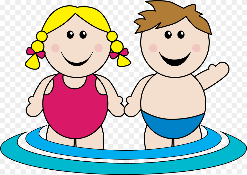 Transparent Swimmer Clipart Cartoon, Baby, Person, Face, Head Png Image