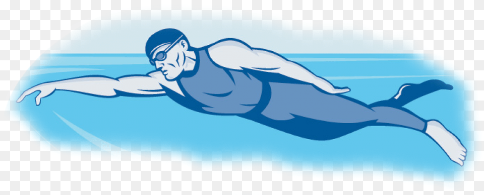 Transparent Swimmer Clipart Man Swimming, Water Sports, Water, Sport, Person Free Png Download