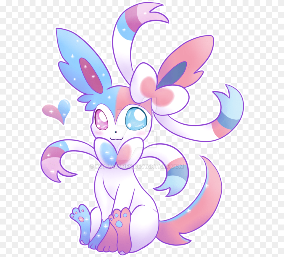 Transparent Sylveon Sylveon And Shiny Sylveon, Art, Floral Design, Graphics, Pattern Png