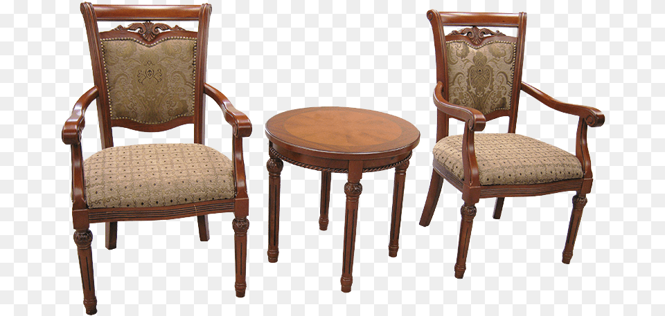 Transparent Table And Chairs Victorian Design Tea Table, Chair, Furniture, Dining Table, Armchair Free Png