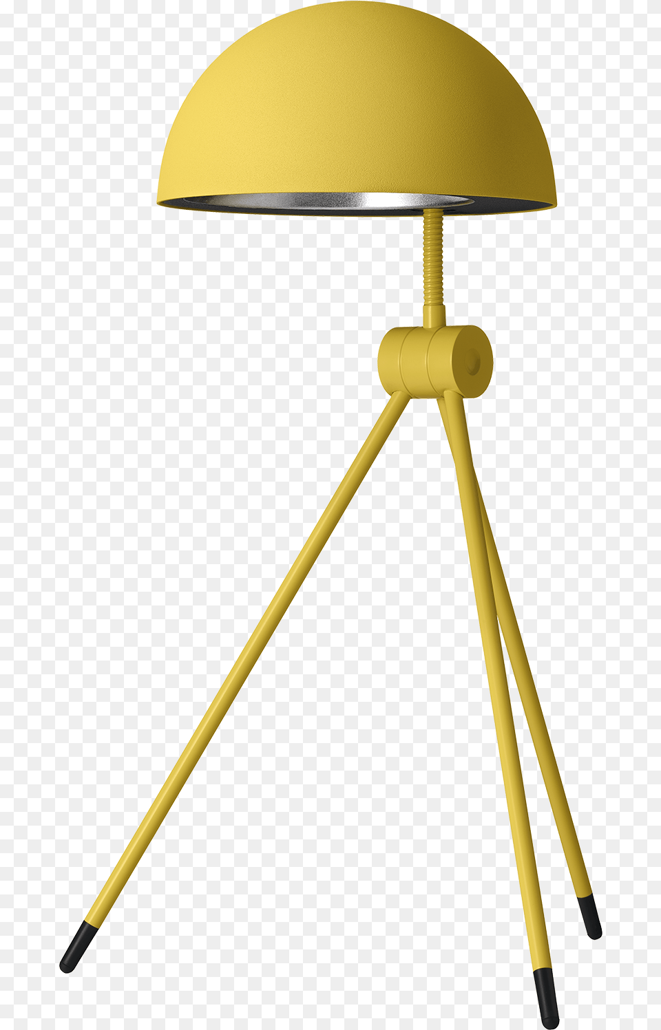 Transparent Table Lamp, Tripod, Lampshade Free Png