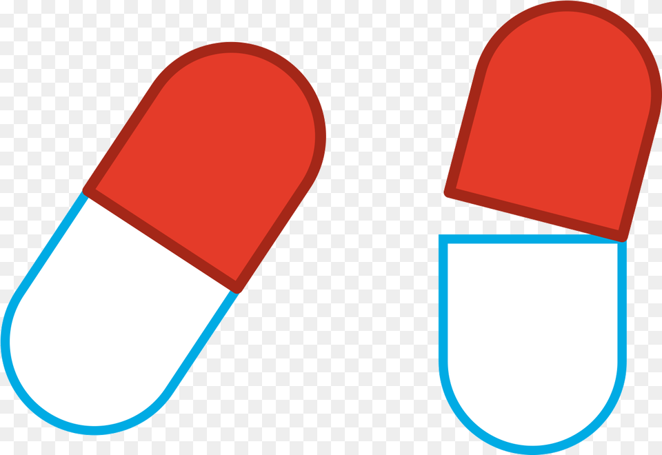 Transparent Tablet Clipart, Capsule, Medication, Pill Png Image