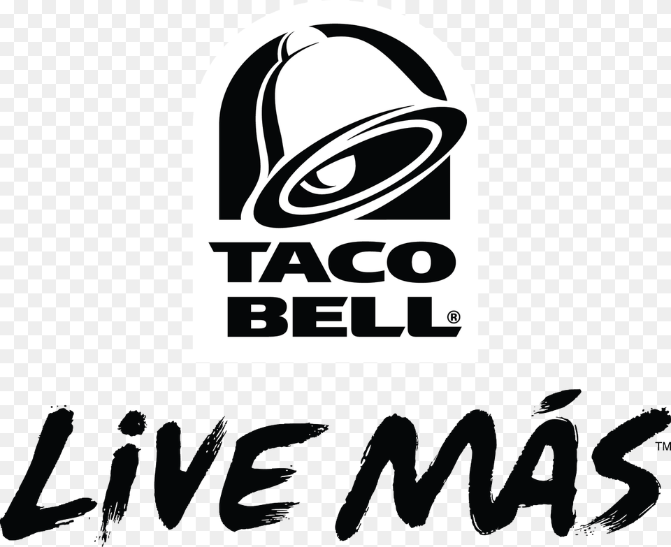 Transparent Taco Bell Logo Taco Bell No Mas, Stencil, Person, Text Free Png