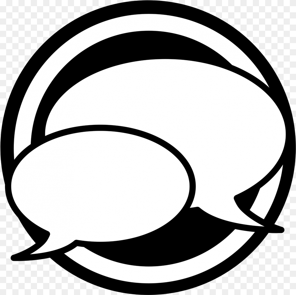 Transparent Talking Icon Talking Icon White, Stencil Png