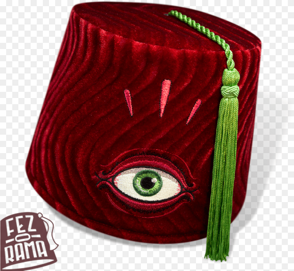 Transparent Tall Top Hat Red Fez With Eye, Lamp, Accessories, Bag, Handbag Png Image