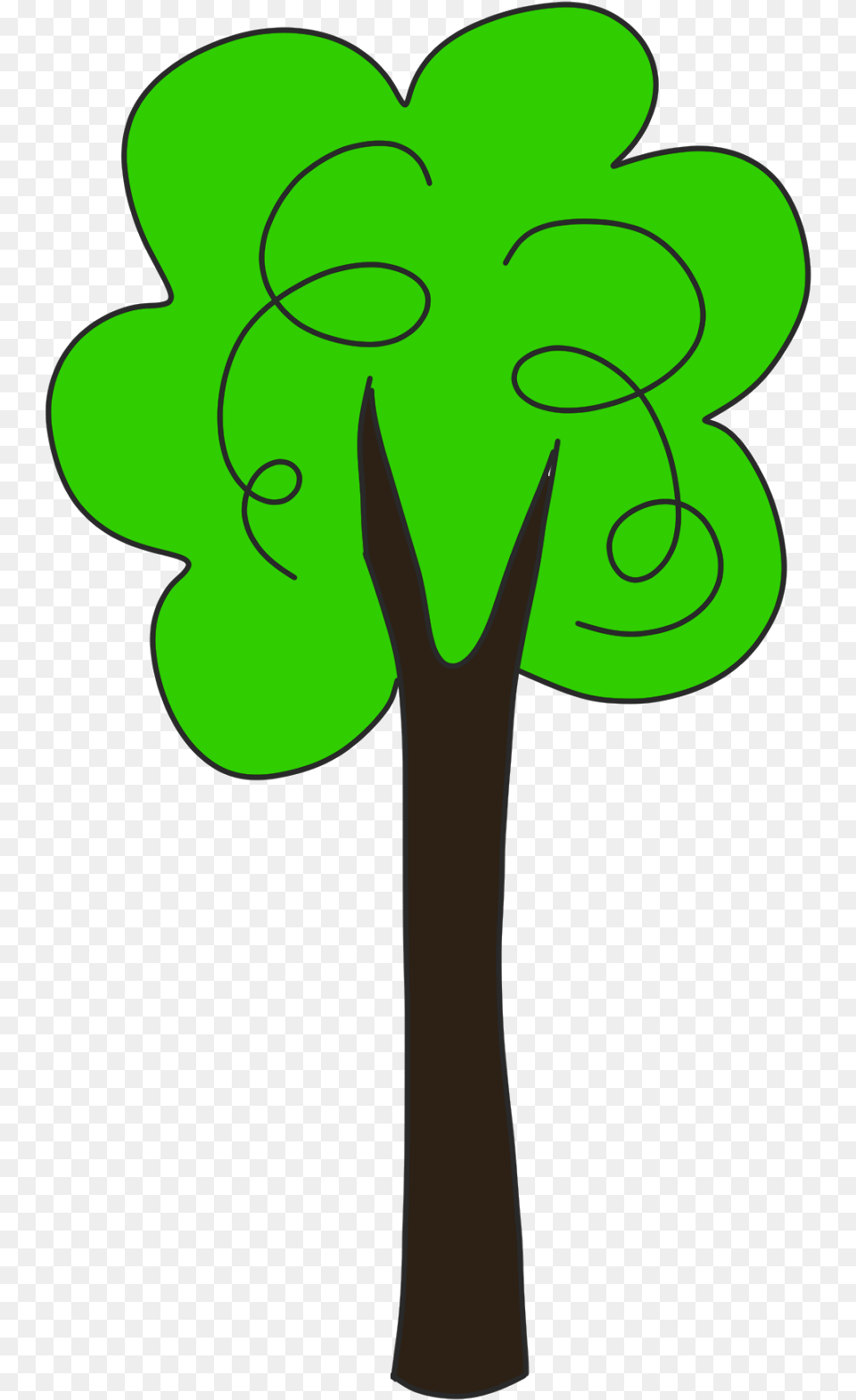 Transparent Tall Tree Tall Tree Clipart, Green, Art, Person Png Image