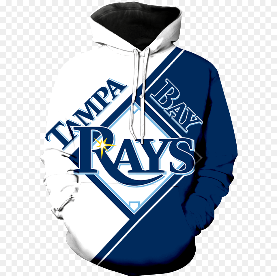 Tampa Bay Rays Logo Tampa Bay Rays, Sweatshirt, Clothing, Hoodie, Knitwear Free Transparent Png