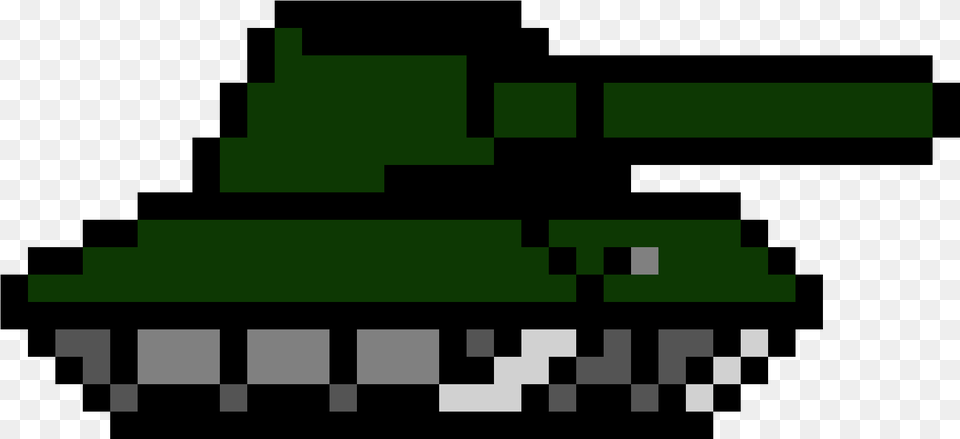 Transparent Tank Minecraft Pixel Art Ufo Pixel Art Transparent, Green, Armored, Military, Transportation Free Png