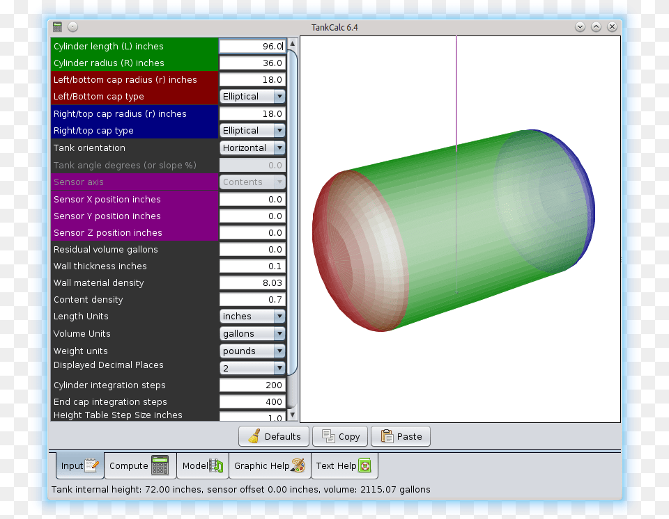 Transparent Tank Shell Tank Calculation Software, Cylinder, Sphere Free Png