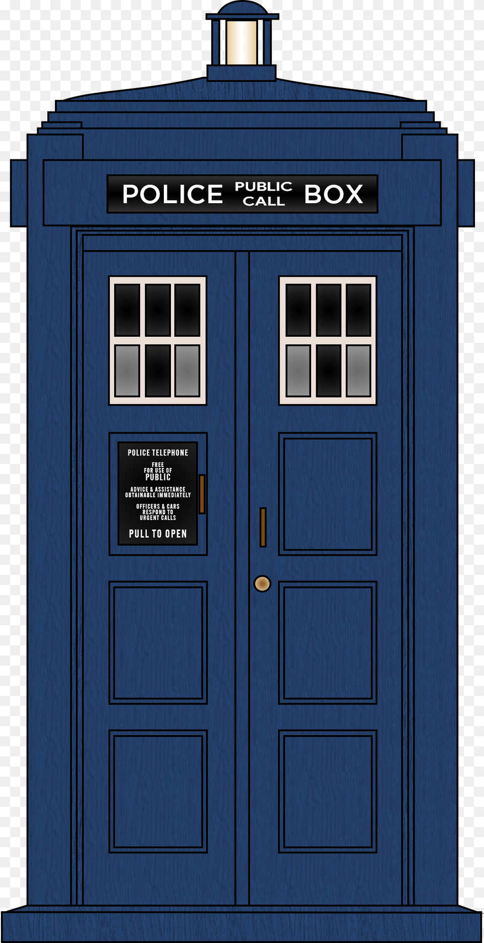 Tardis Silhouette Home Door, Kiosk Free Transparent Png