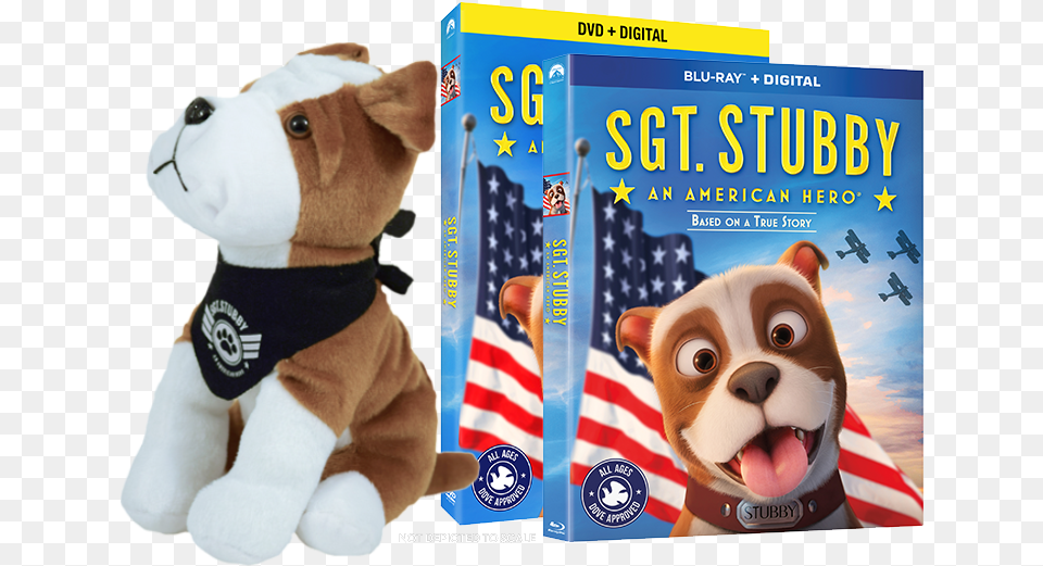 Transparent Target Dog Sgt Stubby An American Hero Poster, Toy, Plush, Aircraft, Transportation Png Image